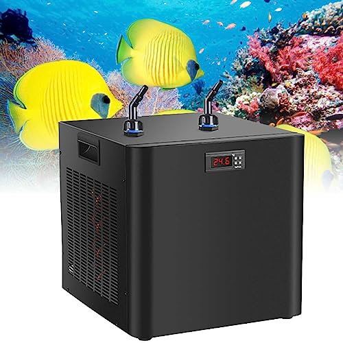 Enfriador de Acuario, Enfriador de Agua para Tanque de Peces, Enfriador de 160 l/300 l/500 l, máquina de enfriamiento hidropónico, Sistema de Enfriador de Agua para hidroponía, Med