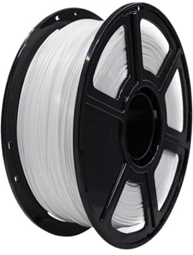 HWWEI 1Kg Nylon Filament 3D Printer Pa Polyamide Nature Transparent Color Roll High Tensile Strength (Farbe : Nylon White)