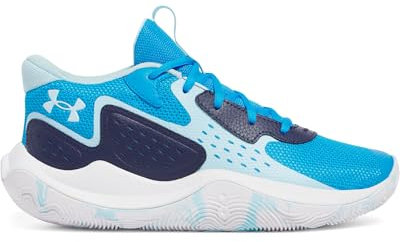Under Armour UA Jet '23, Zapatillas de Baloncesto Unisex Adulto, Electric Blue Midnight Navy Stream, 44 EU