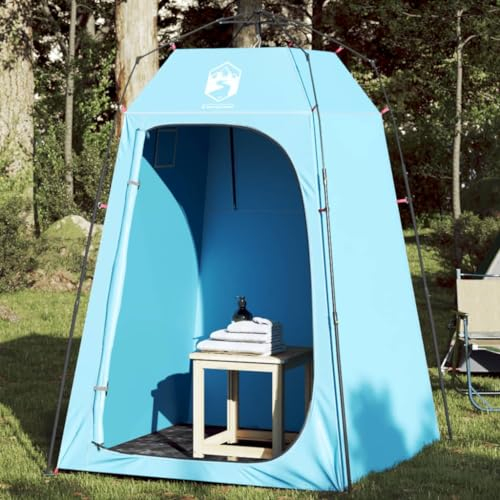 LAPOOH Sichtschutzzelt Blau Quick Release Wasserdicht, Duschzelt Camping, Toilettenzelt, Campingtoilette, Heckzelt, Campingklo - 4004141