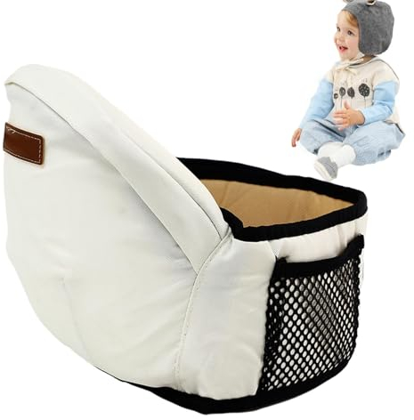 Jubepk Baby-Hüftsitz-Tragetasche, Baby-Taillenhocker für Kinder, multifunktionale Babytrage, Hüftsitz für 3–36 Monate, 6-in-1 Tragemöglichkeiten, alle Jahreszeiten