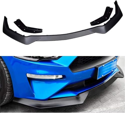 Frontspoiler für Ford Mustang GT Coupe Convertible 2018 2019 2020, Frontstoßstange Spoiler Frontspoilerlippe Frontspoiler Protector aus Lip Spoiler Auto Zubehör
