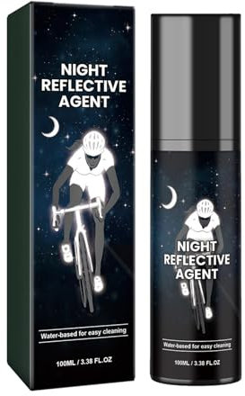 100 Ml Nacht Reflektierendes Spray Für Draußen –Nacht Reflektierende Sprühfarbe | Fluoreszierende Sprühfarbe, Lang Anhaltende Leuchtfarbe | Für Kleidung, Fahrräder, SkateboardsSegeltuch, , Stoff
