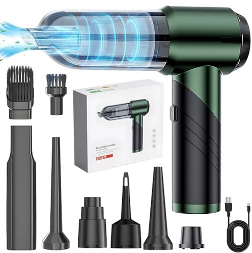 YOUNICE Aspirateur à Main 16000Pa Aspirateur de Voiture sans Fil avec réglage 3 Vitesses & poignée Pliable, Aspirateur à Main Portable Batterie pour la Voiture, la Maison