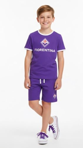 ACF Fiorentina set tshirt e pantaloncini kid, 13-14 anni