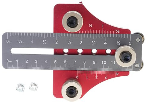 Gabarits de sciage de table fins - Bandes étroites réglables - Outil de coupe répétitive - Accessoires de sciage de table - Guide de coupe réglable