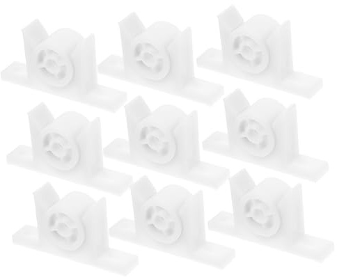 jojofuny 10 ensembles Loquet à Billes pour Porte de Placard Système de Fermeture à Double Roue Ouverture Silencieuse et Durable pour Armoires et Placards de Loquets Robustes pour Espace