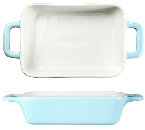Jaamyears Baking Dish For Oven, 450ml Rectangle Lasagna Dishes Oven Proof Ceramic Dishes For Casserole, Ceramic Baking Tray