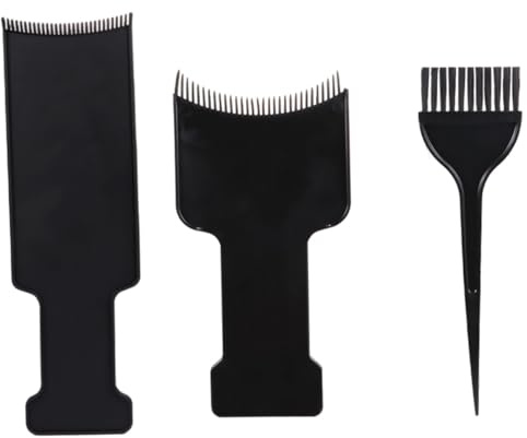 Veemoon Spazzole Capelli Kit Pennelli Evidenziatori Tintura Pettine Spazzola Capelli Tavola Colpi Di Sole Tintura Fai Da Te Parrucchiere Professionale Domestico