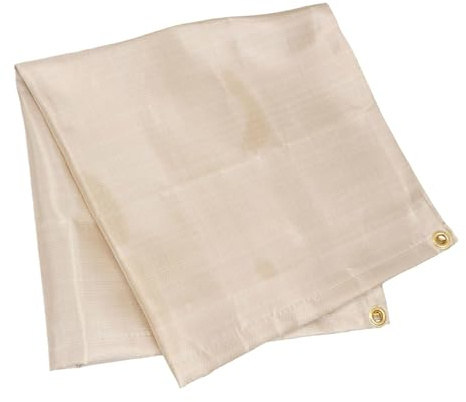 BUGUUYO Tapis Ignifuge de Résistant Feu pour Camping Extérieur Tapis Anti-feu pour Brasero Barbecue Cheminée et Protection Thermique