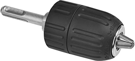 2-13mm Keyless Drill Chuck Adapter with 1/2’’ SDS Chuck Adapter Detachable Heavy Duty Keyless Chuck Quick Release Conversion Tool for SDS, GSB and GSR, Electric Hand Drill, Percussion Drilling etc