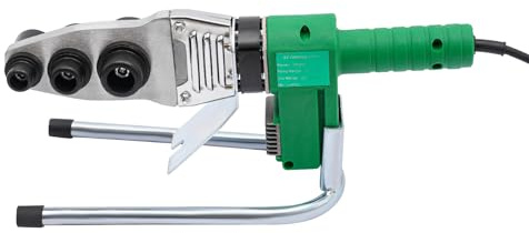 Saldatrice per tubi, saldatrice elettrica PPR con indicatore LED, regolazione precisa della temperatura, riscaldamento uniforme per tubi in plastica nel settore edile