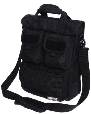 Seibertron 14.1 Zoll-Laptop-Tasche Multifunktions Case Business Aktenkoffer Notebook Schultertasche,Airport Friendly Umhängetasche Pocket Tragegriff und Schultergurt Laptops Rucksack schwarz