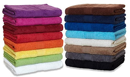 AR Line Saunatuch XXL Serie Arizona/Saunalaken/Strandtuch 100x200 cm 100% Baumwolle 500 g/m² in Farbe: Farbe:Rot