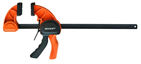 Neocraft Medium Duty Bar Clamp for Woodworking (24 inches) - Wood Clamps Quick Grip Adjustable Clamp for Carpentry - Ratchet Bar Clamp for home improvement