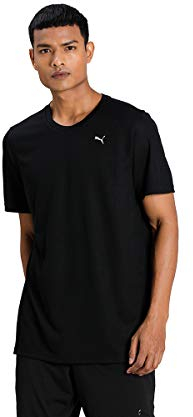 PUMA Herren Performance t-shirt M T shirt, Puma Black, L EU