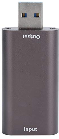 Tarjeta de Captura de Video USB HDMI, 4K 60Hz HDMI a USB3.0 Dispositivo de Captura de Video y Audio para grabación de DVD/cámara, para/Android/OS X