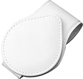 Brillenhalter Auto Magnet, Asudaro Auto Sonnenblende Clip Auto-Sonnenbrille-Organizer Brillen AufhäNger Und Ticketkarten Clip Brillenhalter Auto KFZ Brillen Clip Auto Brille Brillenhalterung,Weiß