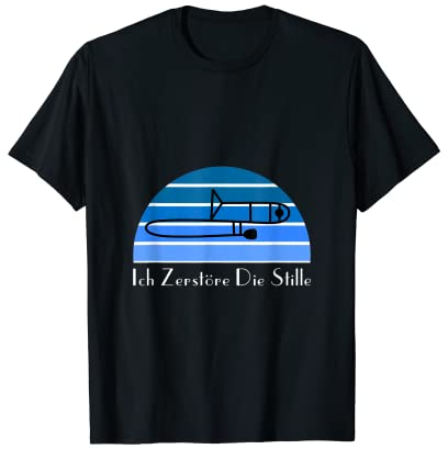 Herren Posaune Blasmusik Blasorchester Jazz Musiker T-Shirt