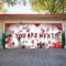 Bannière Garage d'Halloween, 1,85 x 4 m Décorations de Garage Porte d'Halloween Décorations de Bannière Extérieure d'Halloween Effrayantes pour Décorations de Fête d'Halloween