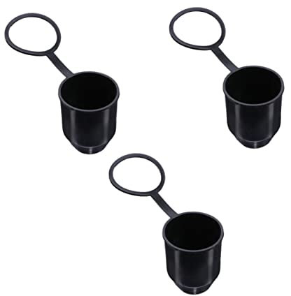 HOMSFOU 3 Pcs protective cap receiver hitch trailer hitch rv accessories parts tow bar hitch cover Tractor Ball Protection Cap Ball Head Protective Cover Towing Hitch Cover with hook Segue