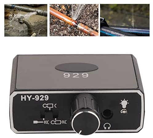 Détection De Fuite d'eau avec Deux Sondes, Moniteur De Fuite De Conduites d'eau Souterraines, Volume Réglable pour Détecter Les Fuites d'eau dans Les Canalisations De Construction