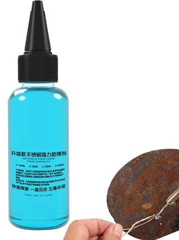 Geonoy Colle À Souder pour Le Métal,Colle Adhésive pour Métal | Colle époxy Colle de soudage pour Le soudage - Colle adhésive Professionnelle portative résistante à la Chaleur, 10ml, Rapide