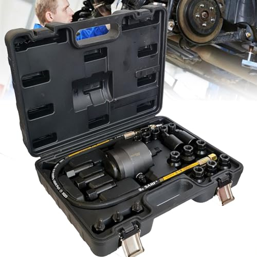 DPQYJPP Pneumatischer Einspritzdüsen-Abzieher, Diesel-Einspritzdüsen-Abzieher Dieselmotoren, pneumatischer Luftvibrations-Diesel-Einspritzdüsen-Abzieher, Auszieher-Entferner-Entfernungswerkzeug