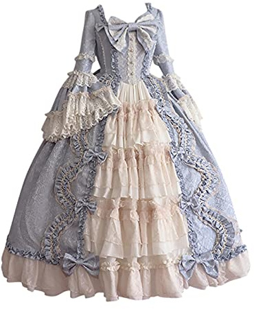Rococo Dresses Lolita Dress Victorian Dress for Women Cosplay Party Vintage Rococo Ball Gown Gothic Dress Costume Gothic Period Reenactment Costumes Victorian Retro Bow Knot Lace Party Dresses