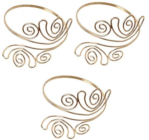 Amosfun 3st Goldene Gardinen-Krawatte Dekorative Raffhalter Für Vorhänge Plissee-fensterläden Halter Für Fenstervorhänge Gardinenband Zurück Kinderzimmervorhänge Gardinenbänder