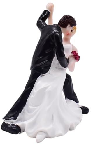 Figuras Novios para Boda, Figura Decorativa de Pareja de Novios, Decoración para Tarta de La novia,Decoración del Hogar, Figure de Boda Regalos