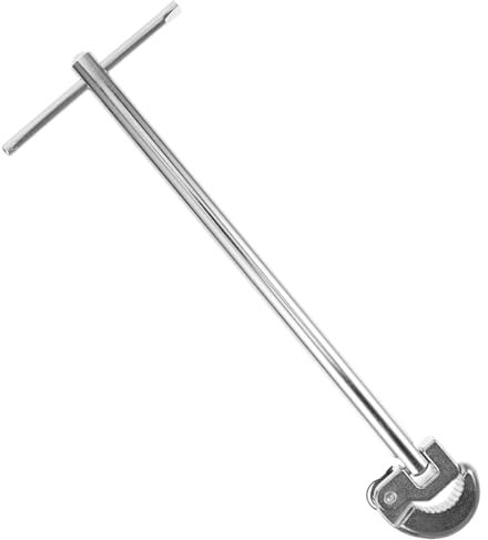 ANDRESLAD Professional Plumber Sink Wrench Tool Multifunctional Adjustable Spanner Wrench for Tight Spaces Stainless Steel
