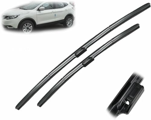 ZHUNDU 26+17 Front Wiper Blades Car Windshield Windscreen Front Window Wiper for Nis&san for Qashqai J11 2013-2020 Wipers