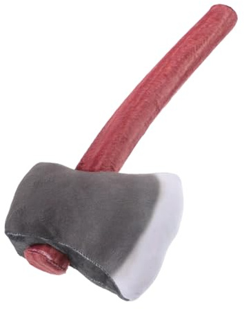 GARIOUANS Accessoire De Fausse Hache Peluche Halloween 40X16X7Cm Jouet Amusant pour Enfants Costume Cosplay ScèNe Performance Farce DéCor d'halloween