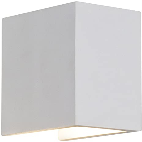 Astro Parma 110 Indoor Wall Light (Plaster), GU10 LED Lamp, Designed in Britain - 1187009-3 Years Guarantee