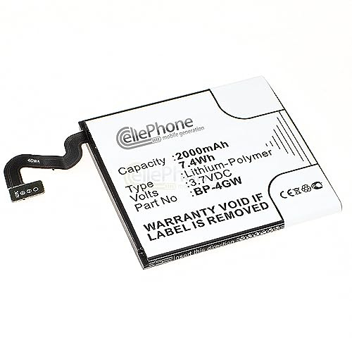 cellePhone Akku Li-Polymer kompatibel mit Nokia Lumia 920 920.2 920T (Ersatz für BP-4GW)