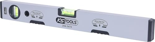 KS Tools 204.5470 Aluminiumprofil-vattenvåg, magnetisk, 400 mm