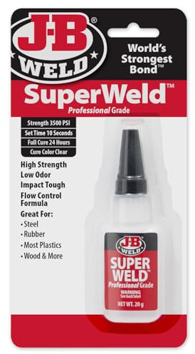 J-B Weld 33120UK SuperWeld 20g Bottle