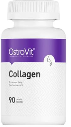El Colágeno Ostrovit 90 Comprimidos Suplemento Dietético Para Una Piel Más Sana, Cabello, Uñas, Huesos Y Articulaciones
