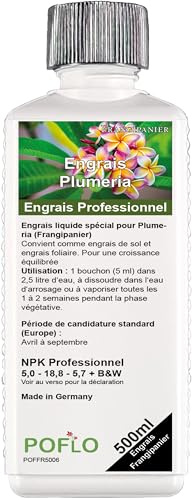 POFLO Engrais pour frangipanier Engrais pour Plumeria Fleur des temples