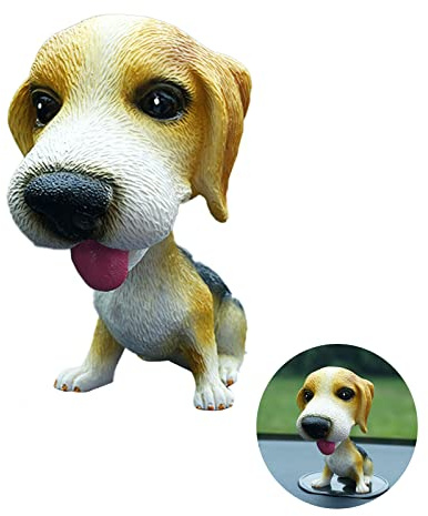 YEKUYEKU Auto Wackelkopf, Wackelkopf Hund, Wackelhund für Auto, Auto Wackelhund Puppe für Auto Fahrzeug Heimdekoration