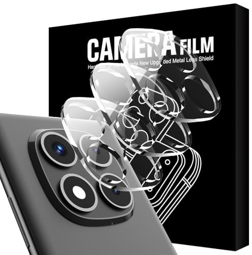 Lemxiee 3 Pezzi Pellicola Protezione Fotocamera per Xiaomi Redmi Note 14 Pro 5G & POCO X7 5G Vetro Temperato,HD Anti Graffio Ultra resistente protezione fotocamera per Xiaomi Redmi Note 14 Pro 5G