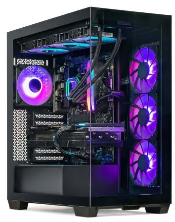 INFOMAX|PC Gamer fisso Intel Core i9-12900KF • Windows 11 • GeForce RTX5080 16GB • 32GB DDR4 • 2000GB M.2 SSD • Raffreddamento liquido • Unità centrale desktop