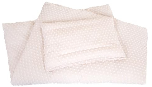 roba barnsängsset 2-delar 100x135 Frosty Almond ekologisk bomull GOTS OEKO-TEX kuddfodral 40x60 beige