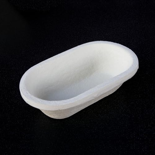 Professional Eco-Friendly 500g Oval Smoothl Pattern Proofing Basket Banneton Brotform Brotformen Bread Making - Heavy Duty - Sustainable Wood Pulp Eco Friendly