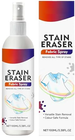 Fleckenentferner Spray Für Kleidung | 120ml Fleckenentferner Für Kleidung,Fleckentferner Für Hemden,Für Reise Badezimmer Teppich Couch Babykleidung Hemden Wäsche Zuhause Dusche Wohnheim Pullover Lätzc