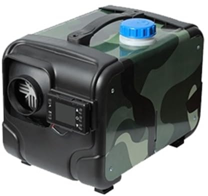 TECASDFG Riscaldatore Diesel da Parcheggio Riscaldatore ad Aria Diesel da 5 kW, riscaldatore Diesel da 12 V/24 V per Tenda con Telecomando e Display LCD per Camper, roulotte, Camper, Furgone, Barca