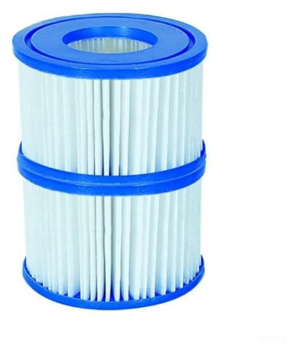 Lot de 2 cartouches filtrantes de piscine de rechange pour VI avec filtre HEPA, système de nettoyage de piscine gonflable