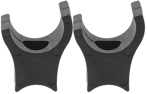 IMUSINICE Blocks Rail Universal Support Replacement Wheelchair Parts 2pcs Fit Abs Stable Support Black Accessories for Wheelchair Seat Guide