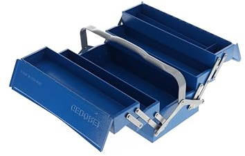 GEDORE 1265 L Werkzeugkasten, leer, 5 Fächer, 210x420x225 mm, 1 Stück